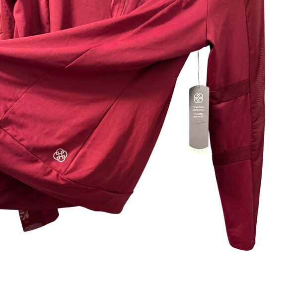 Daisy Fuentes Athletic Zip Up Jacket With Mesh Panels Activewear Sz M jacket. NW - Picture 9 of 12